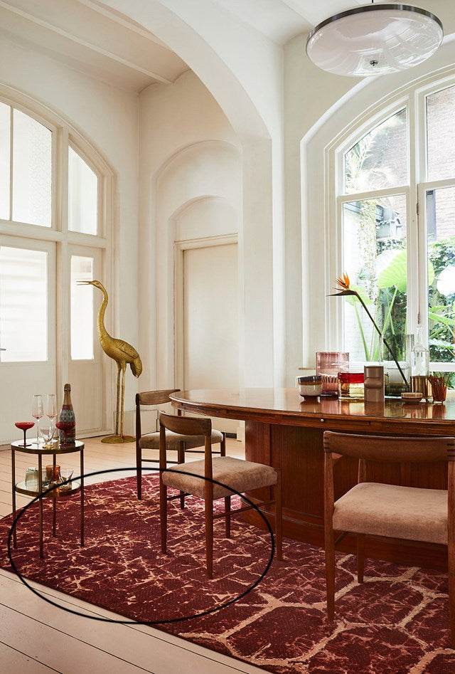 Tarkett vloerkleed Deco Art rood