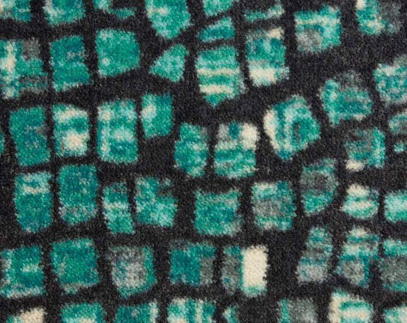 Tarkett vloerkleed Mosaïc groen/zwart