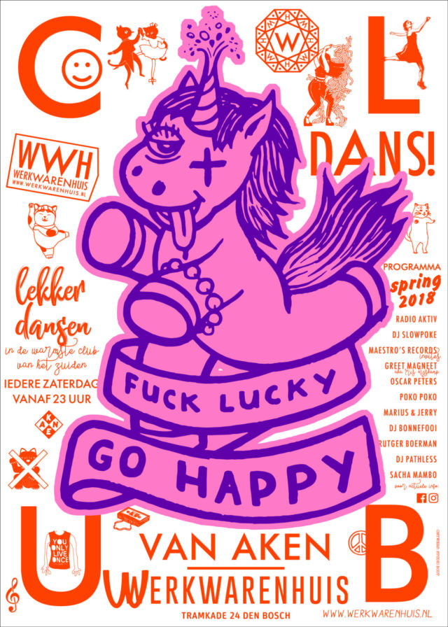 Poster Unicorn Lucky