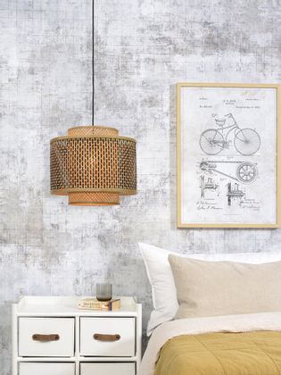GOOD&MOJO bamboe hanglamp Bhutan