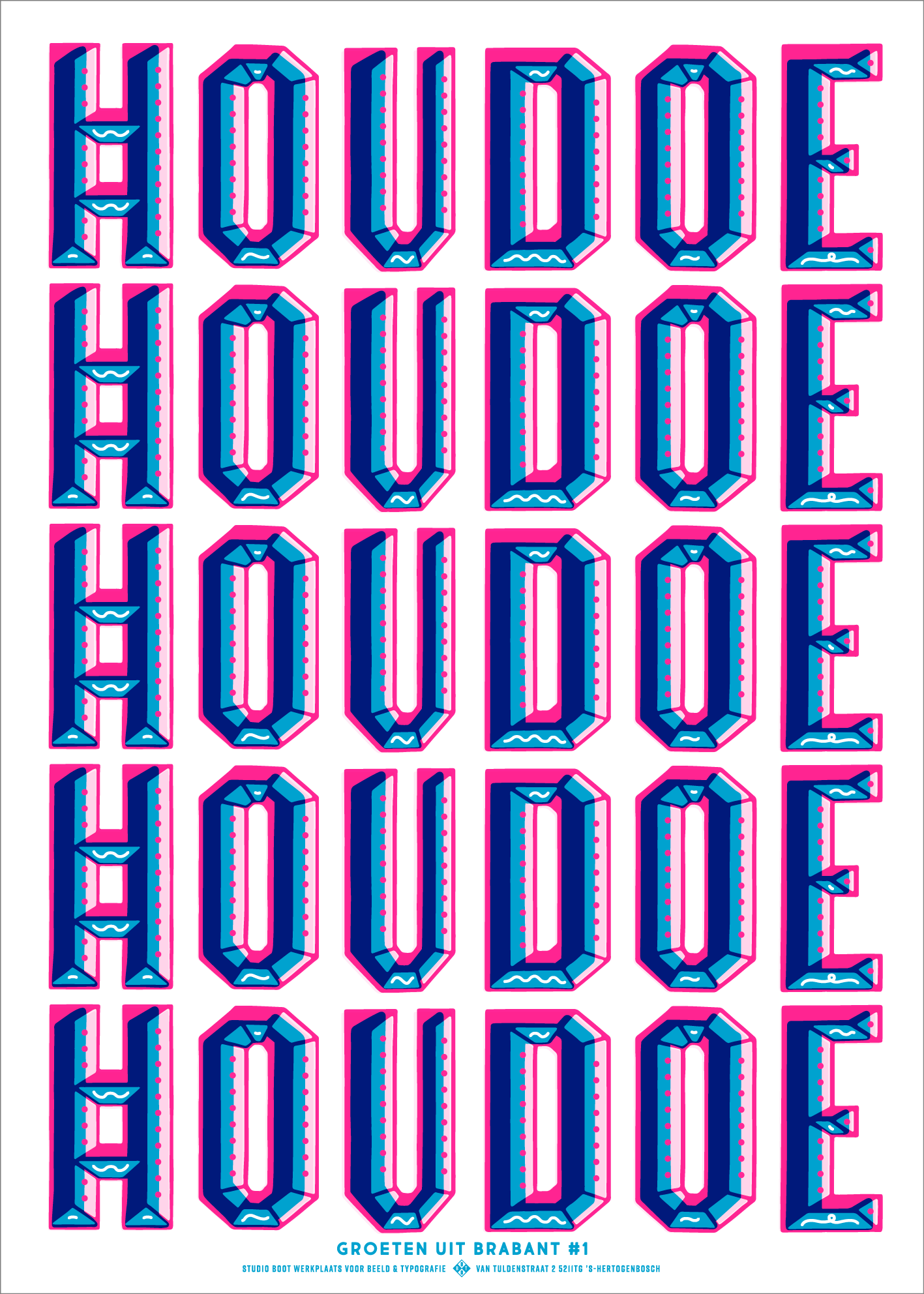 HOUDOE HOUDOE HOUDOE poster