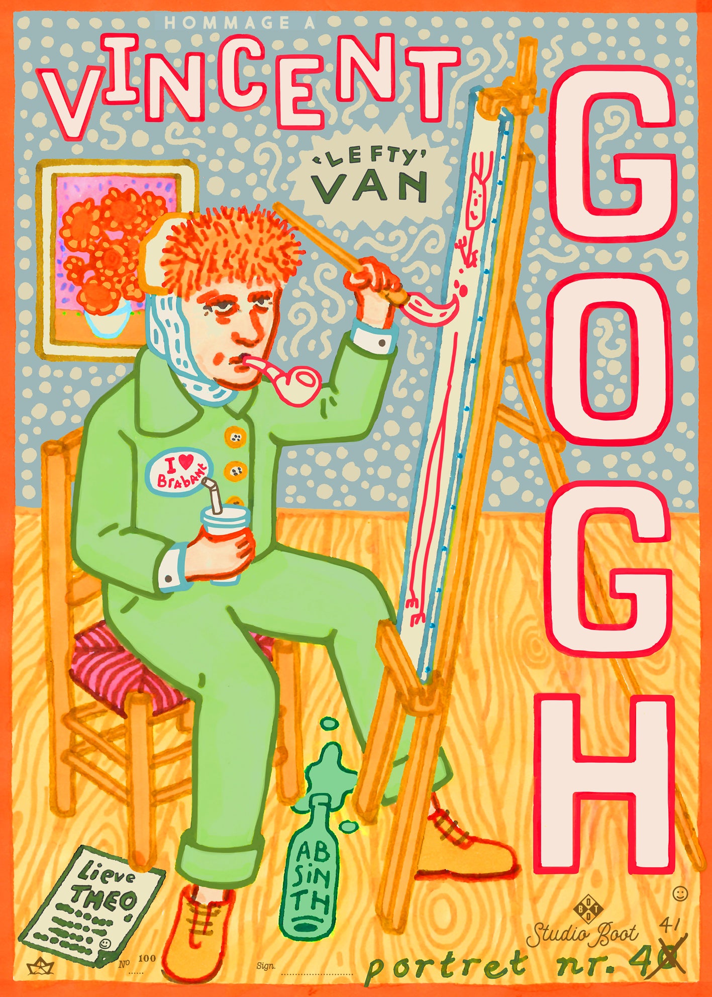 Studio Boot Vincent van Gogh poster.