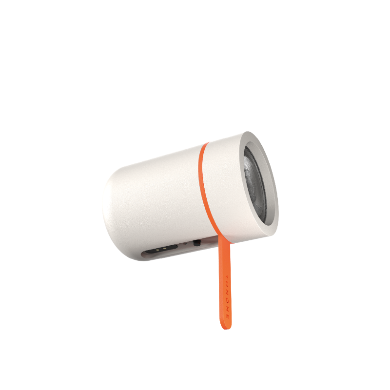 Tonone ONE armatuur fuzzy white + hell orange