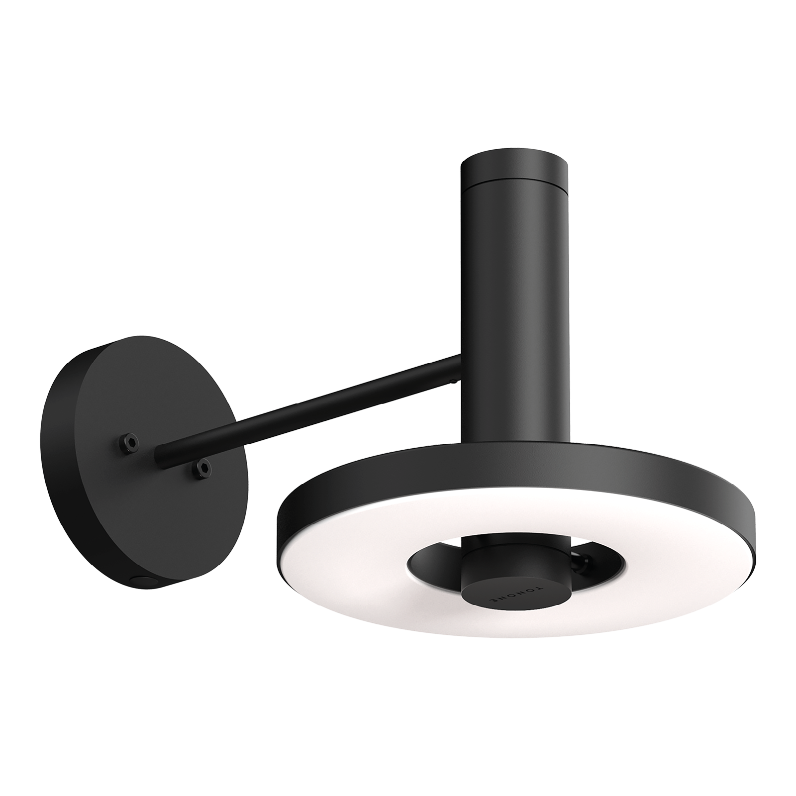 Tonone Beads Wall 35 wandlamp downlight in de kleur smokey black.