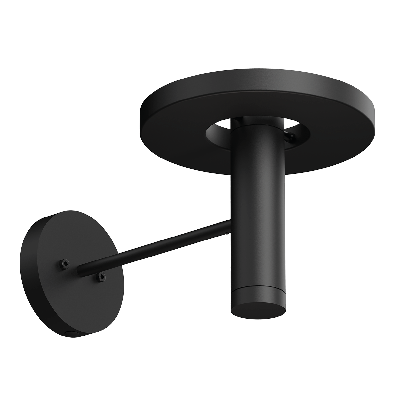 Tonone Beads Wall 35 wandlamp uplight in de kleur smokey black.