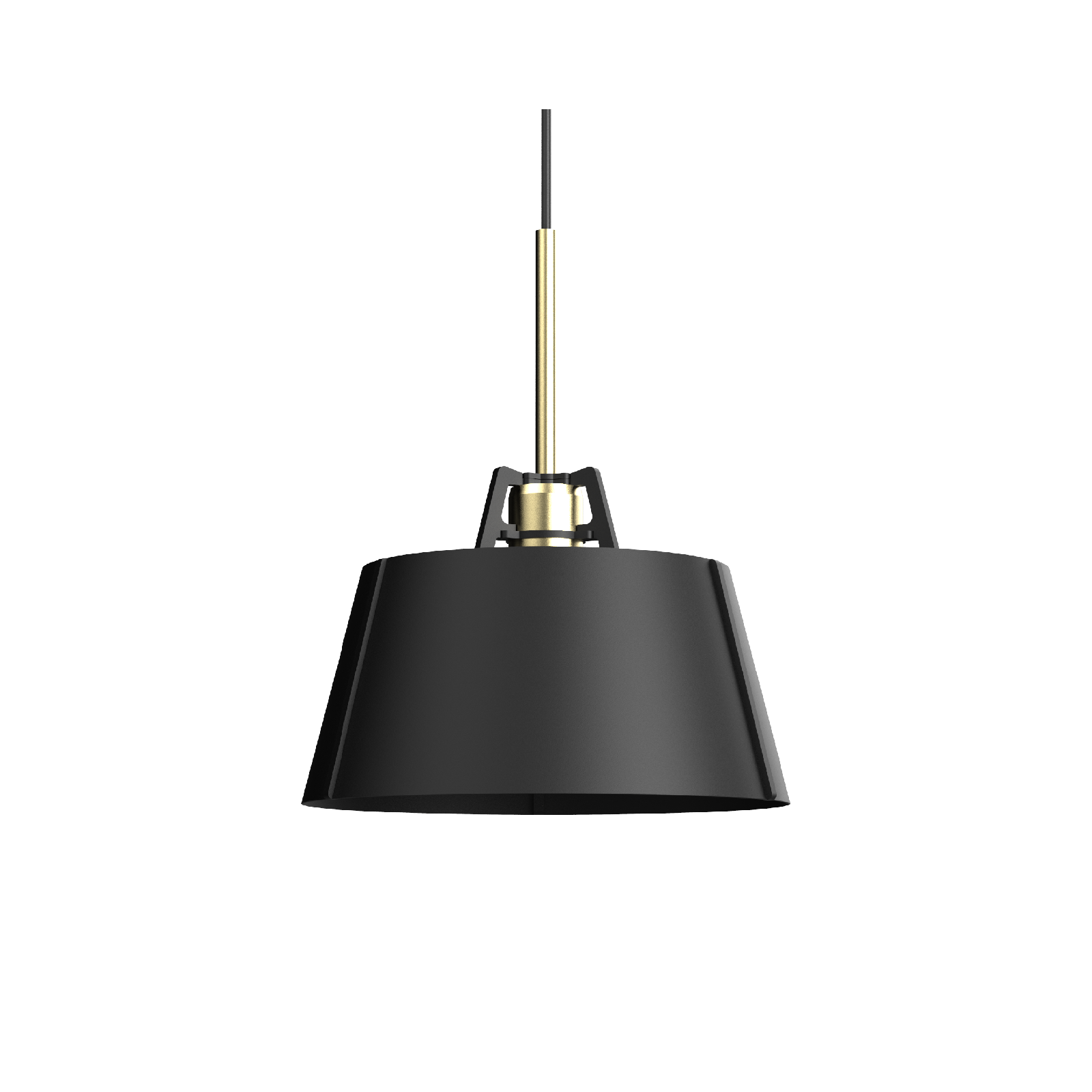 Tonone Bella Pendant hanglamp in de kleur Smokey Black.