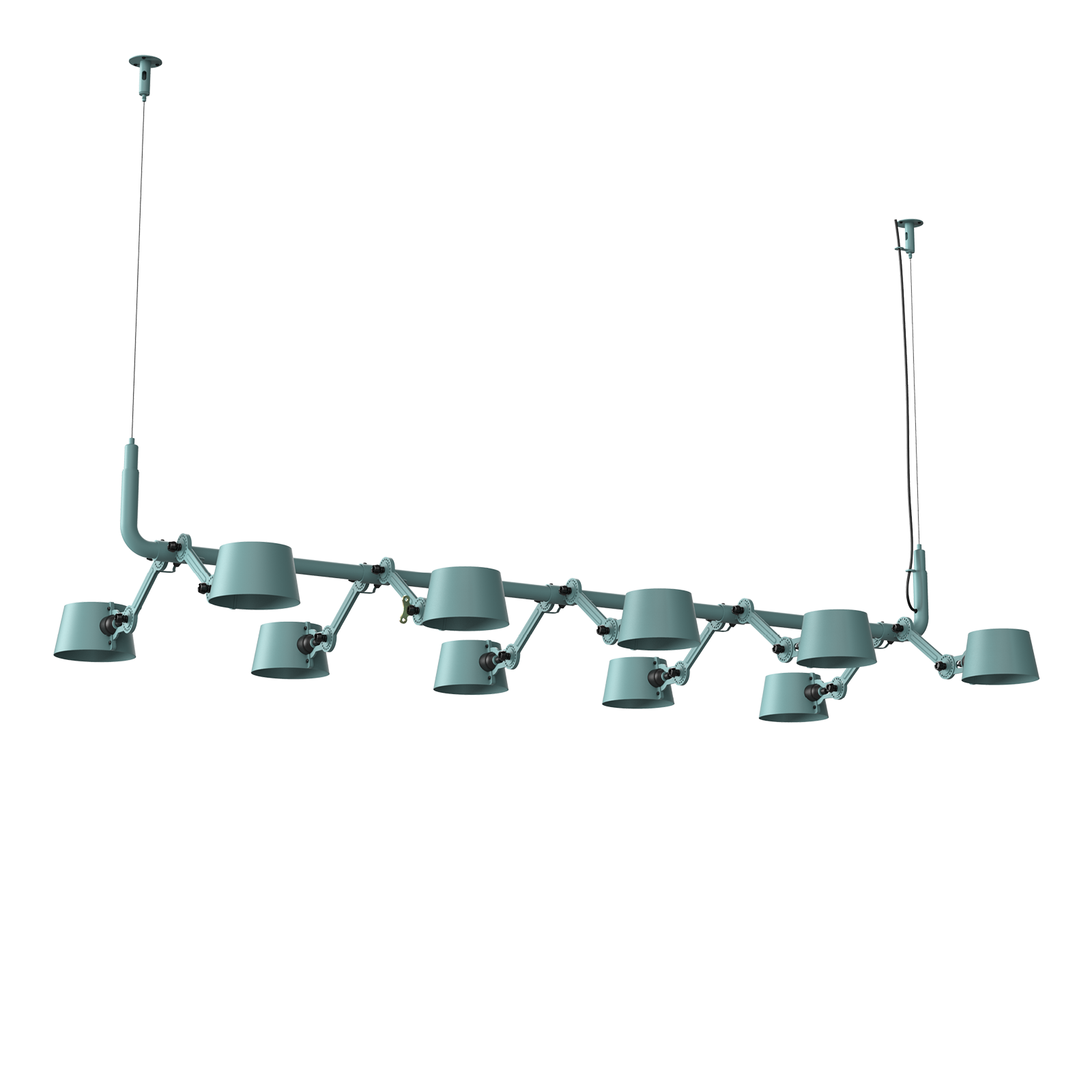 Tonone Bolt 10-pack Pendant Hanglamp in de kleur Ice Blue.