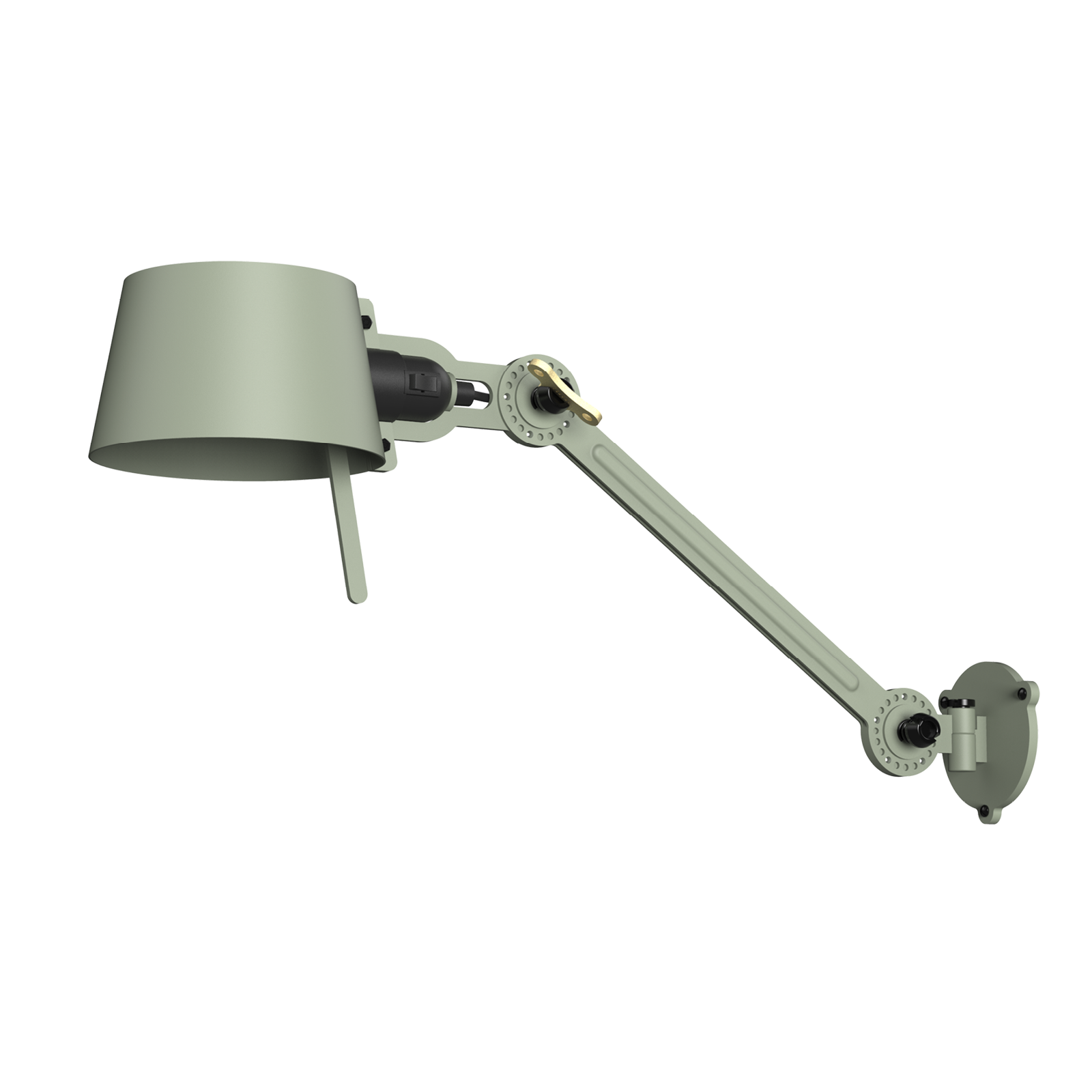 Tonone Bolt Bed Sidefit wandlamp in de kleur flux green.