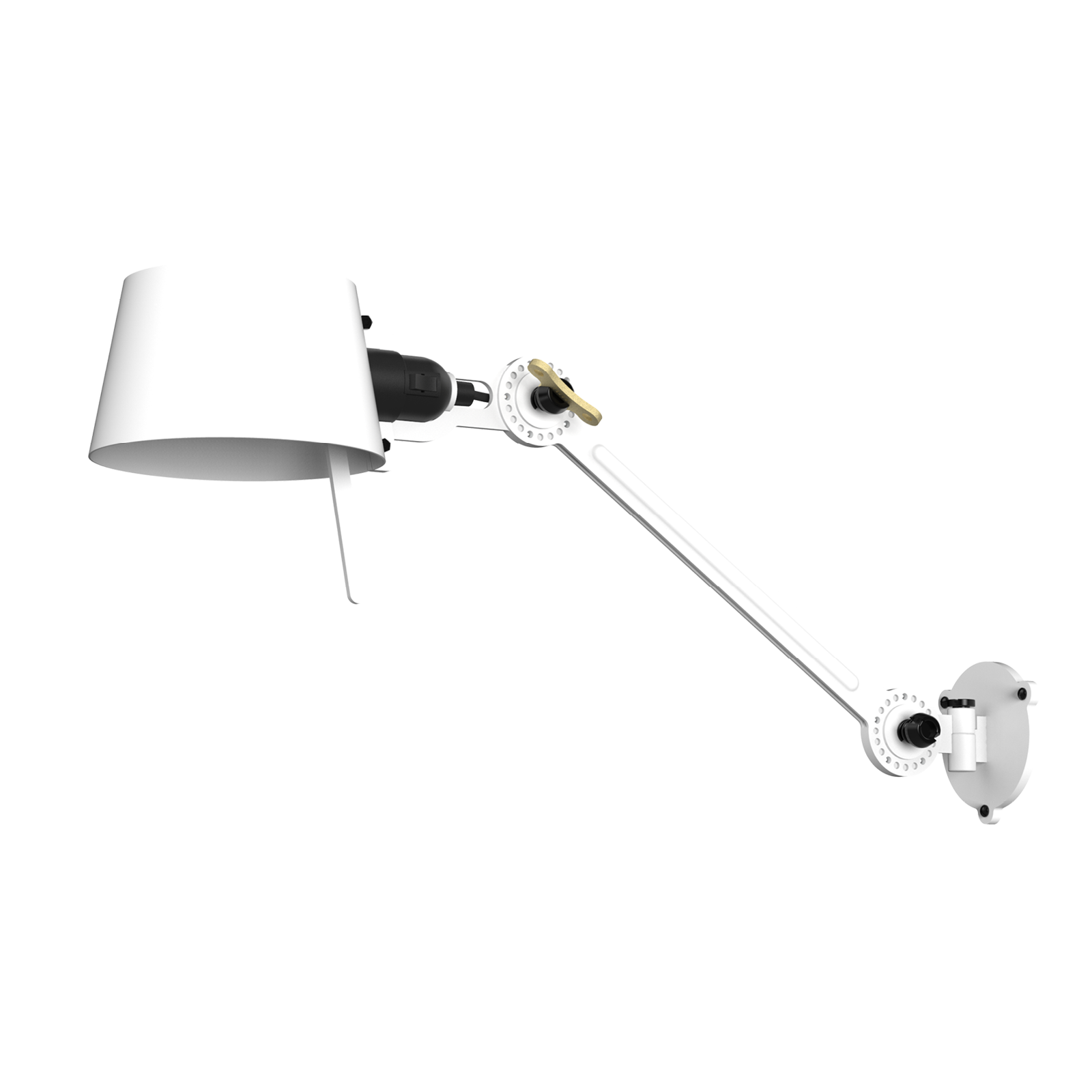 Tonone Bolt Bed Sidefit wandlamp in de kleur pure white.