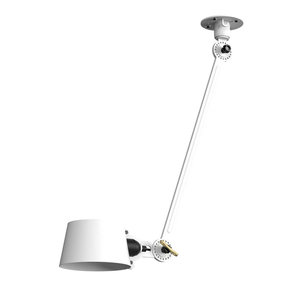 Tonone Bolt Ceiling 1 arm Sidefit plafondlamp in de kleur  pure white.