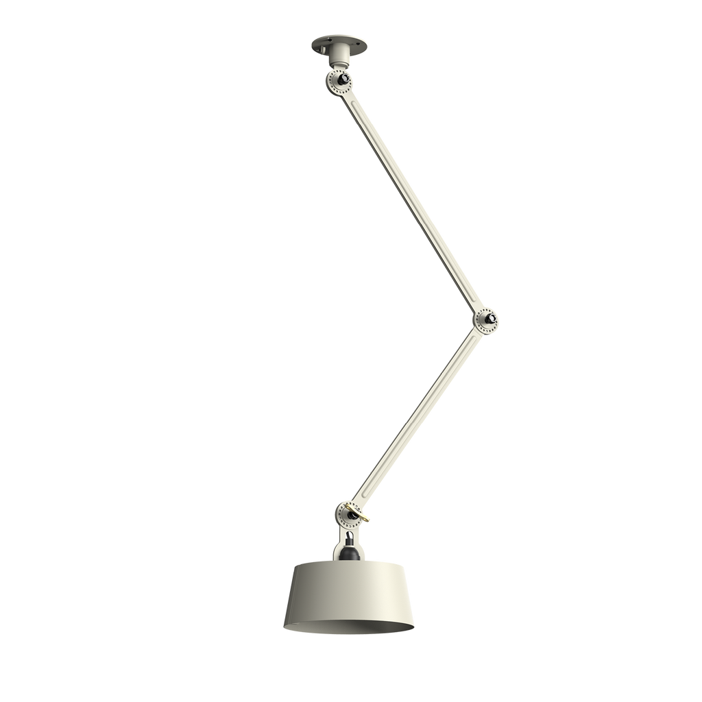 Tonone Bolt Ceiling 2 arm Underfit plafondlamp in de kleur ash grey.
