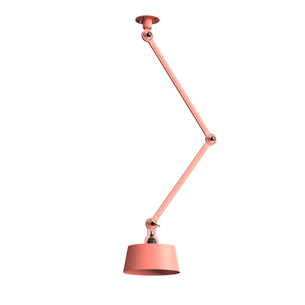Tonone Bolt Ceiling 2 arm Underfit plafondlamp in de kleur daybreak rose.