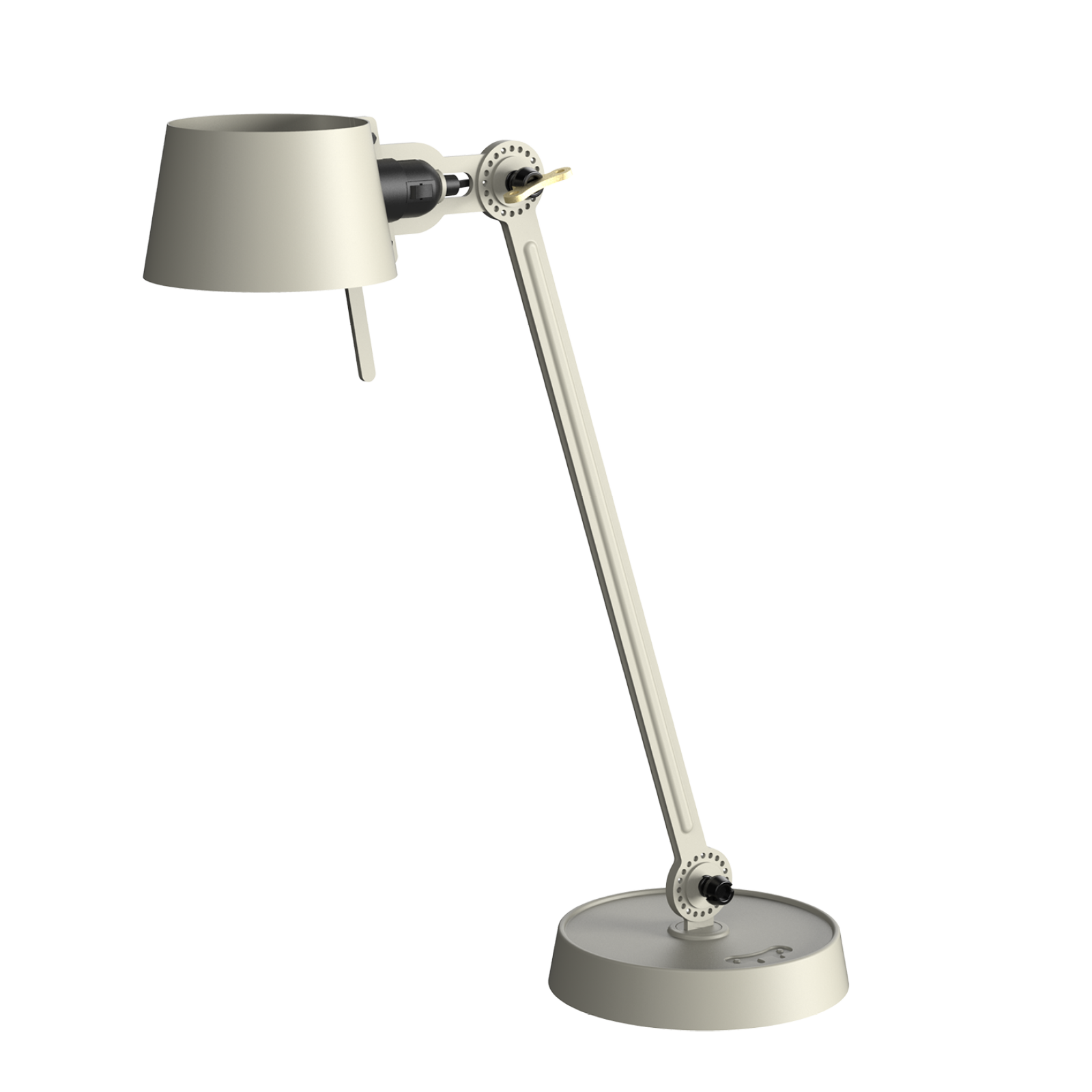 Tonone Bolt Desk 1 arm foot bureaulamp in de kleur ash grey.