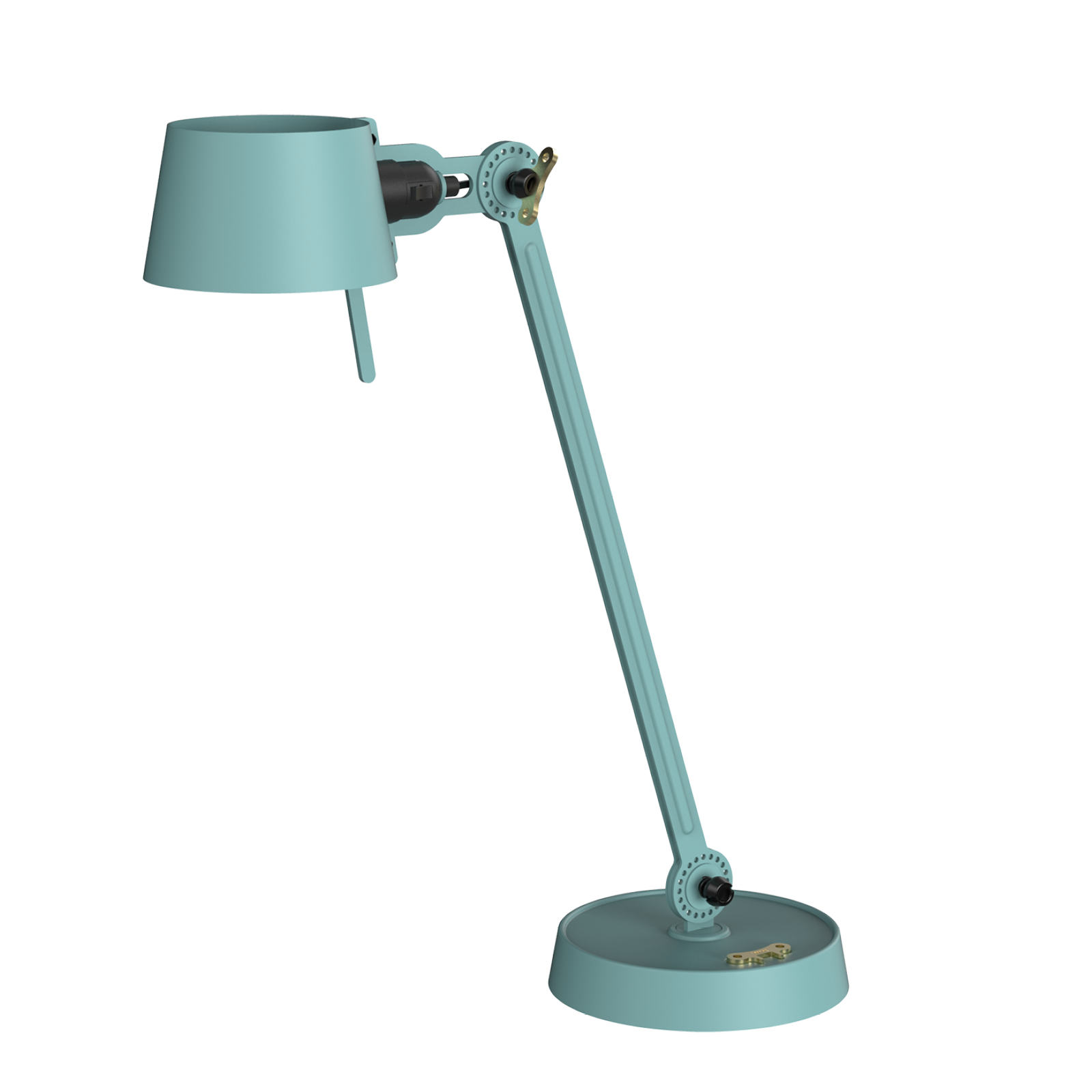 Tonone Bolt Desk 1 Arm Foot bureaulamp in de kleur Ice Blue.