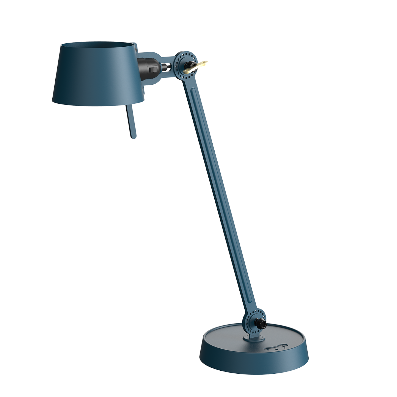 Tonone Bolt Desk 1 arm foot bureaulamp in de kleur thunder blue.