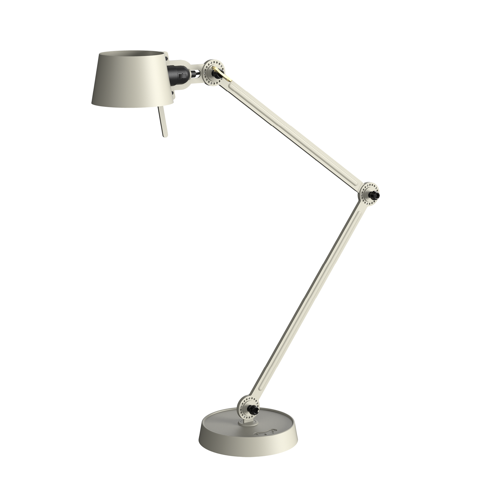Tonone Bolt Desk 2 arm foot bureaulamp in de kleur ash grey.