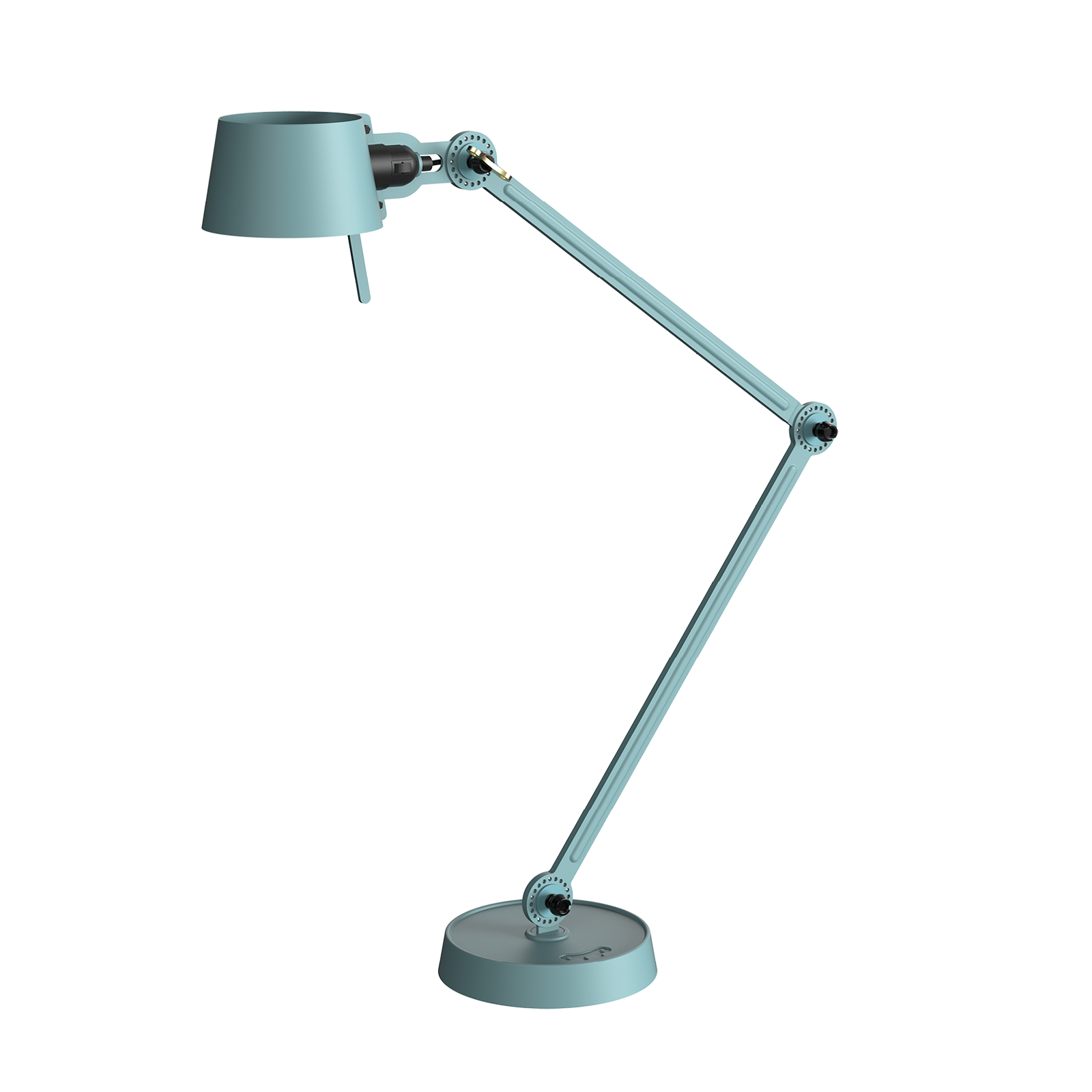 Tonone Bolt Desk 2 Arm Foot Bureaulamp in de kleur Ice Blue.