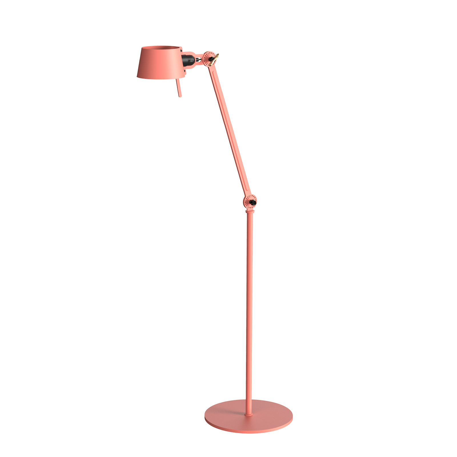 Tonone Bolt Floor 1 arm vloerlamp in de kleur daybreak rose.