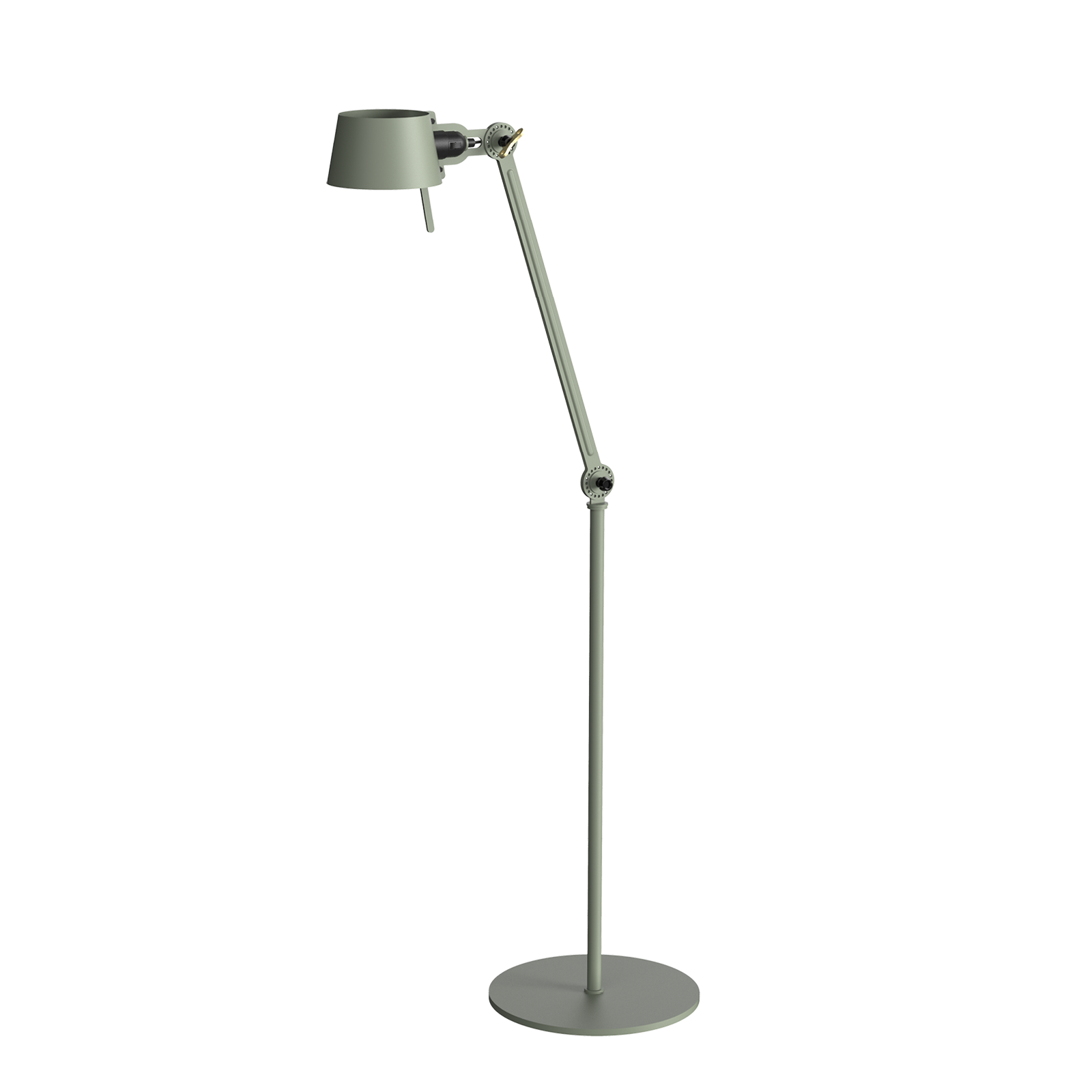 Tonone Bolt Floor 1 arm vloerlamp in de kleur flux green.