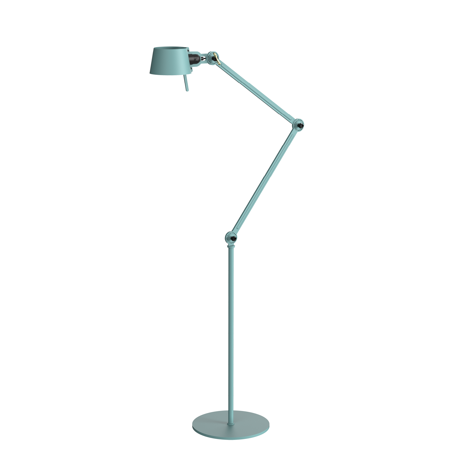 Tonone Bolt Floor 2 Arm Vloerlamp in de kleur Ice Blue.