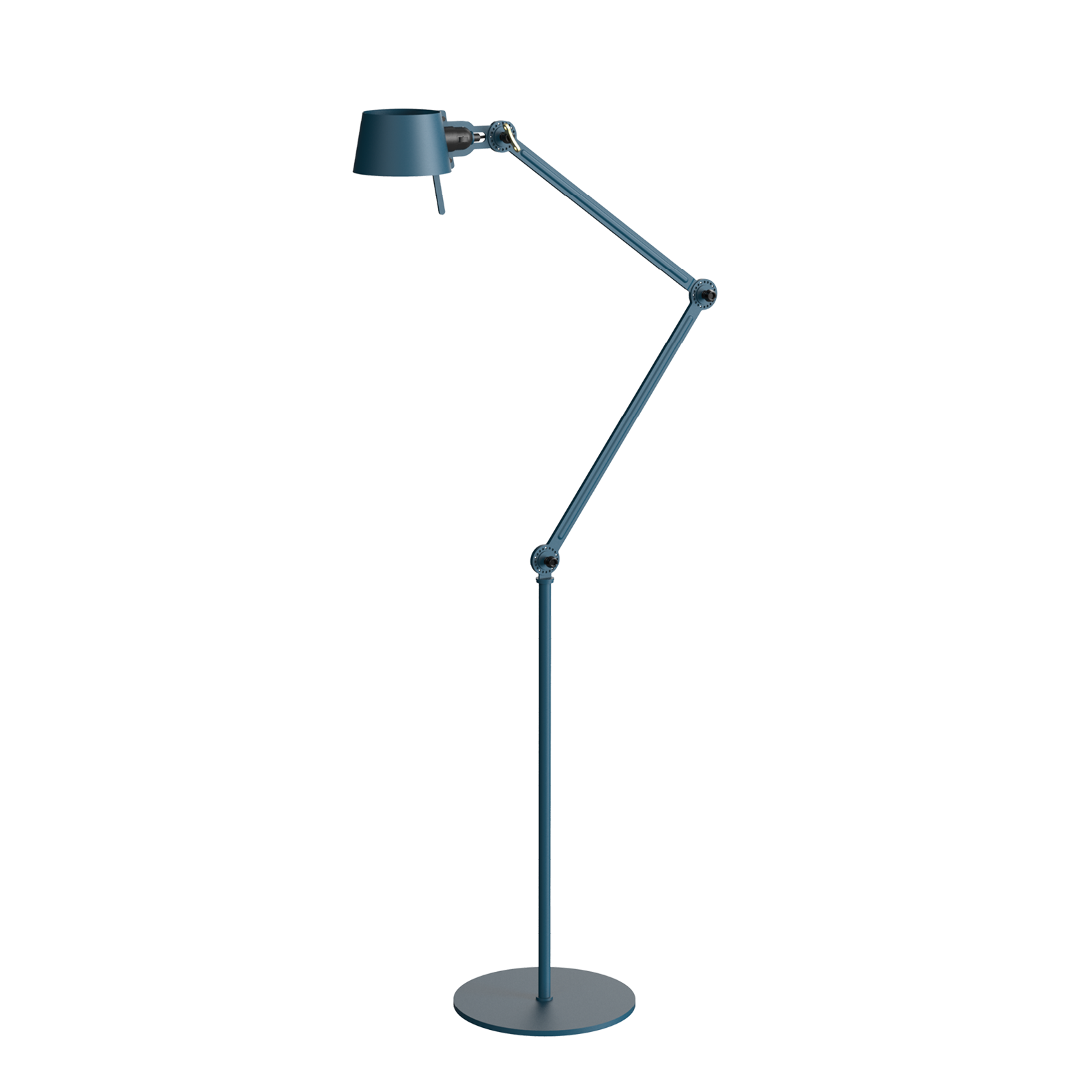 Tonone Bolt Floor 2 arm vloerlamp in de kleur thunder blue.