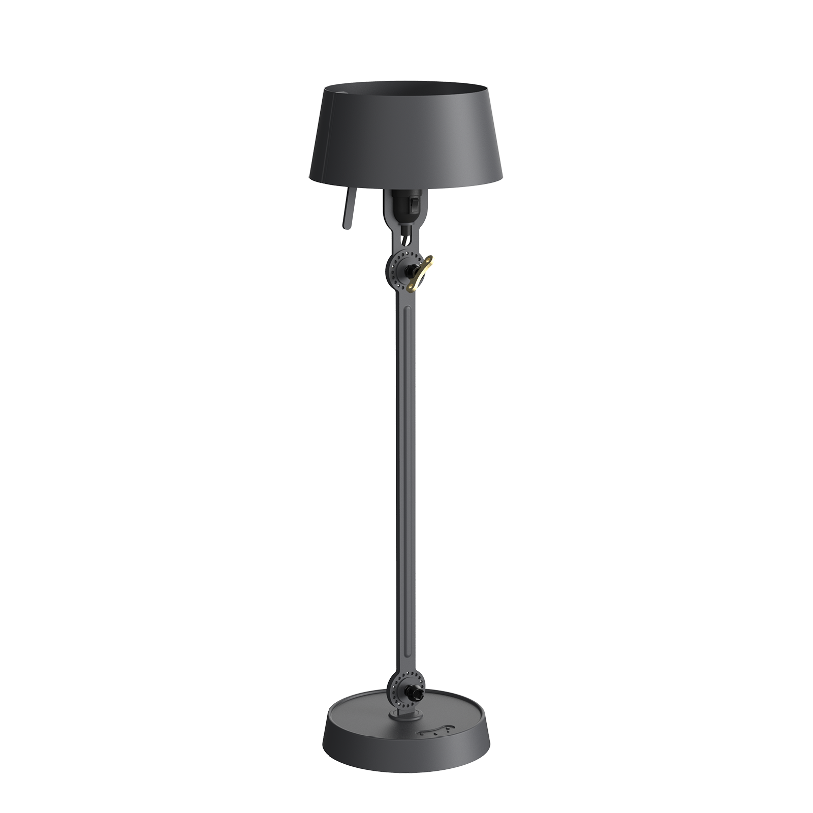 Tonone Bolt Table Standard tafellamp in de kleur midnight grey.