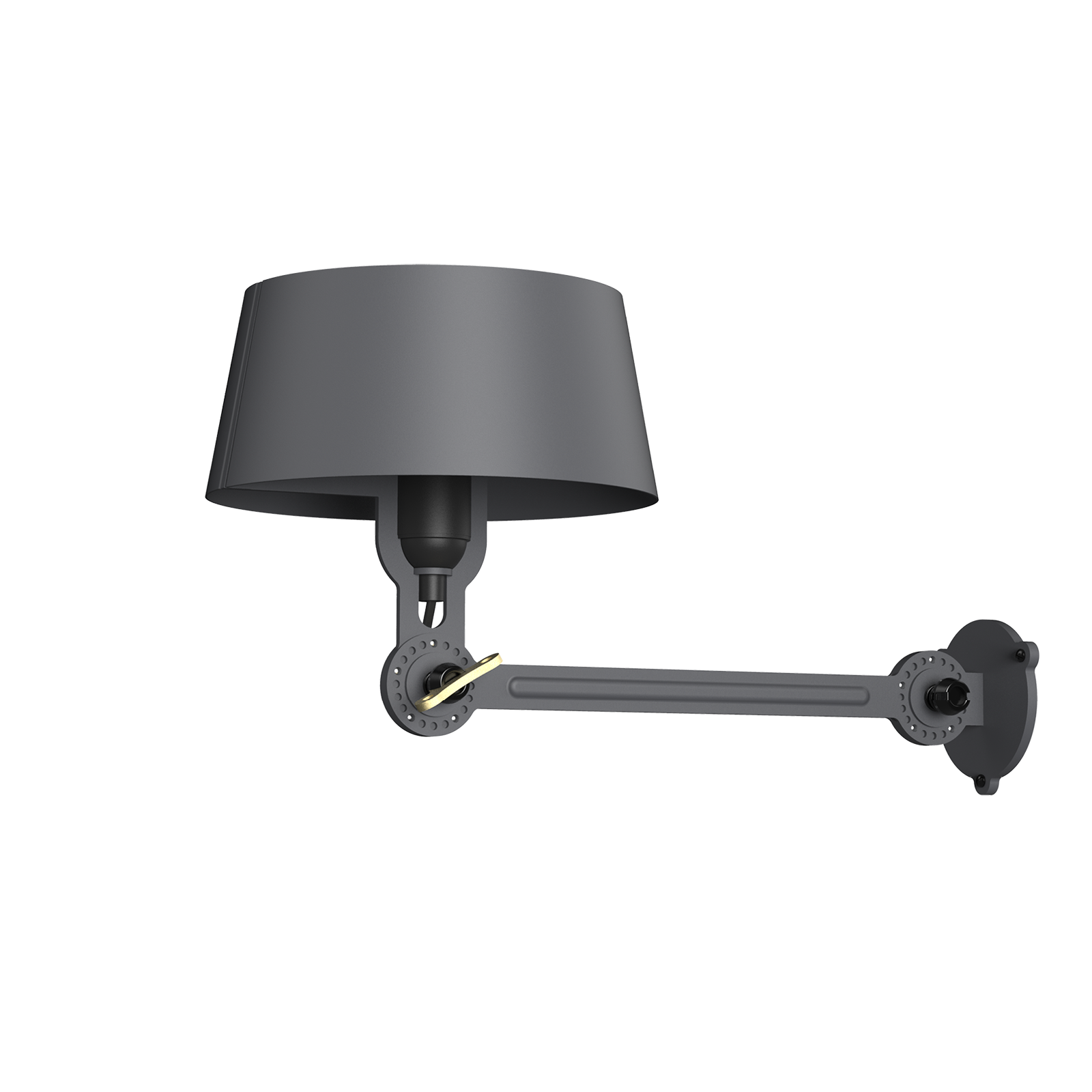 Tonone Bolt Wall Underfit wandlamp in de kleur midnight grey.
