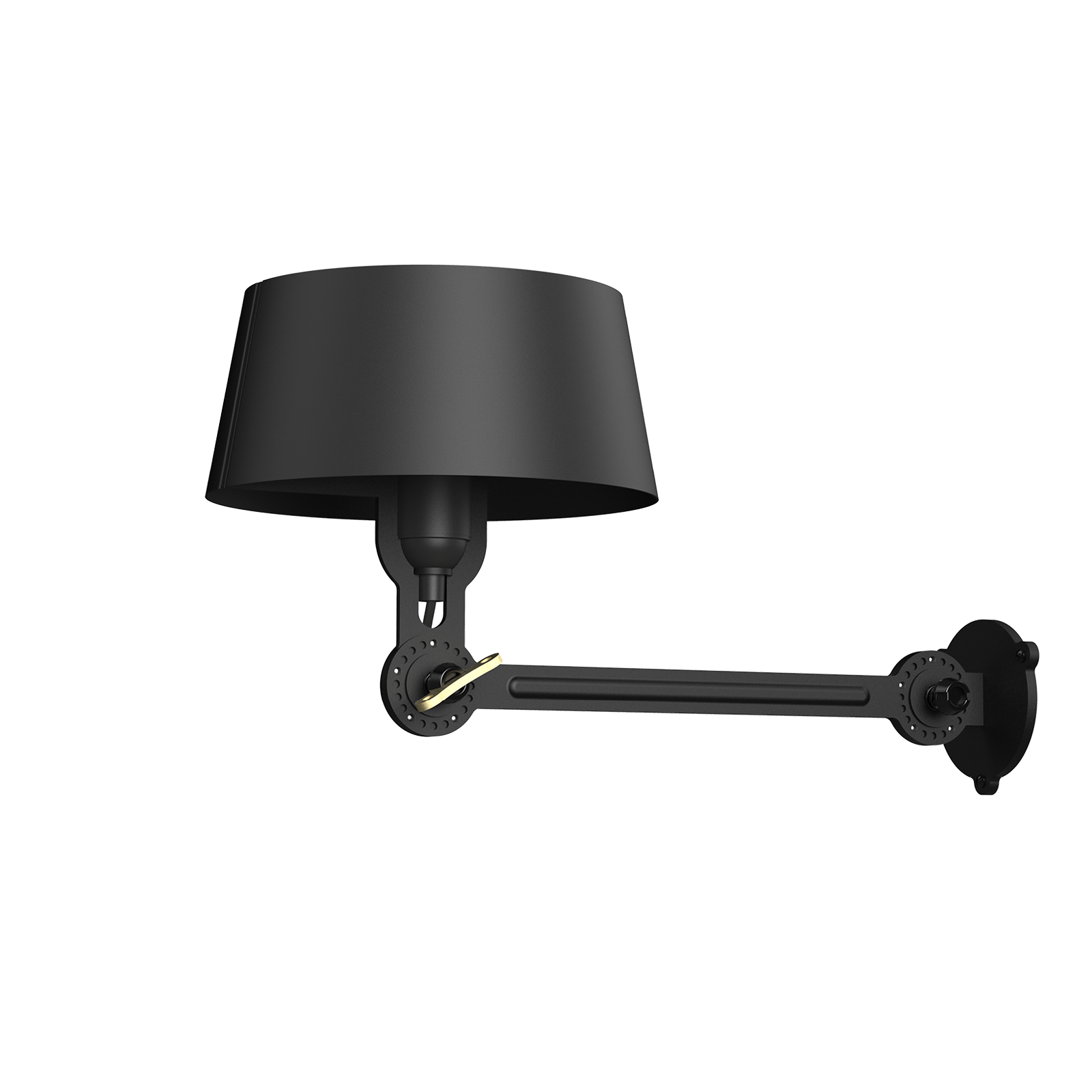 Tonone Bolt Wall Underfit wandlamp in de kleur smokey black.
