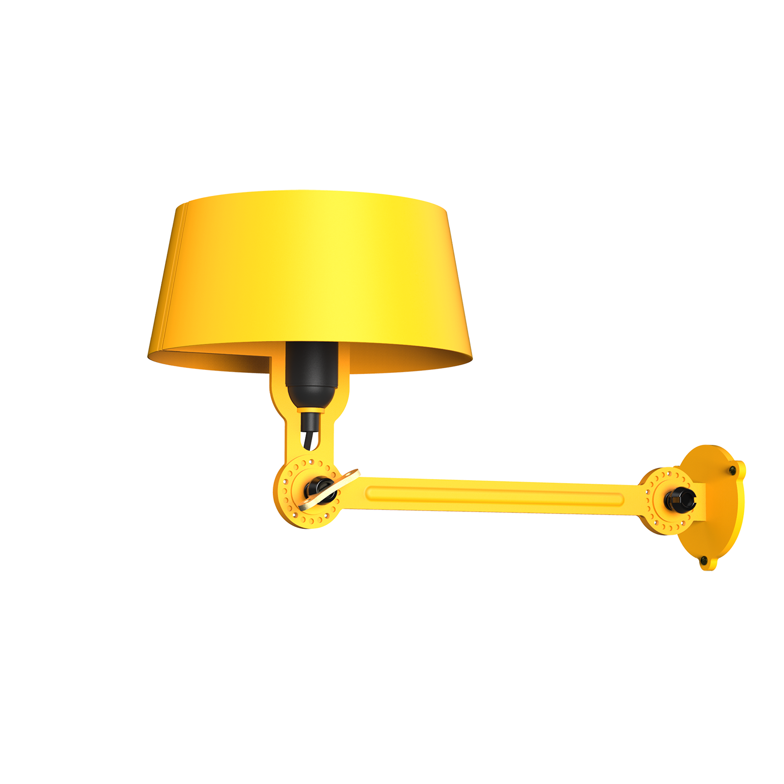 Tonone Bolt Wall Underfit wandlamp in de kleur sunny yellow.