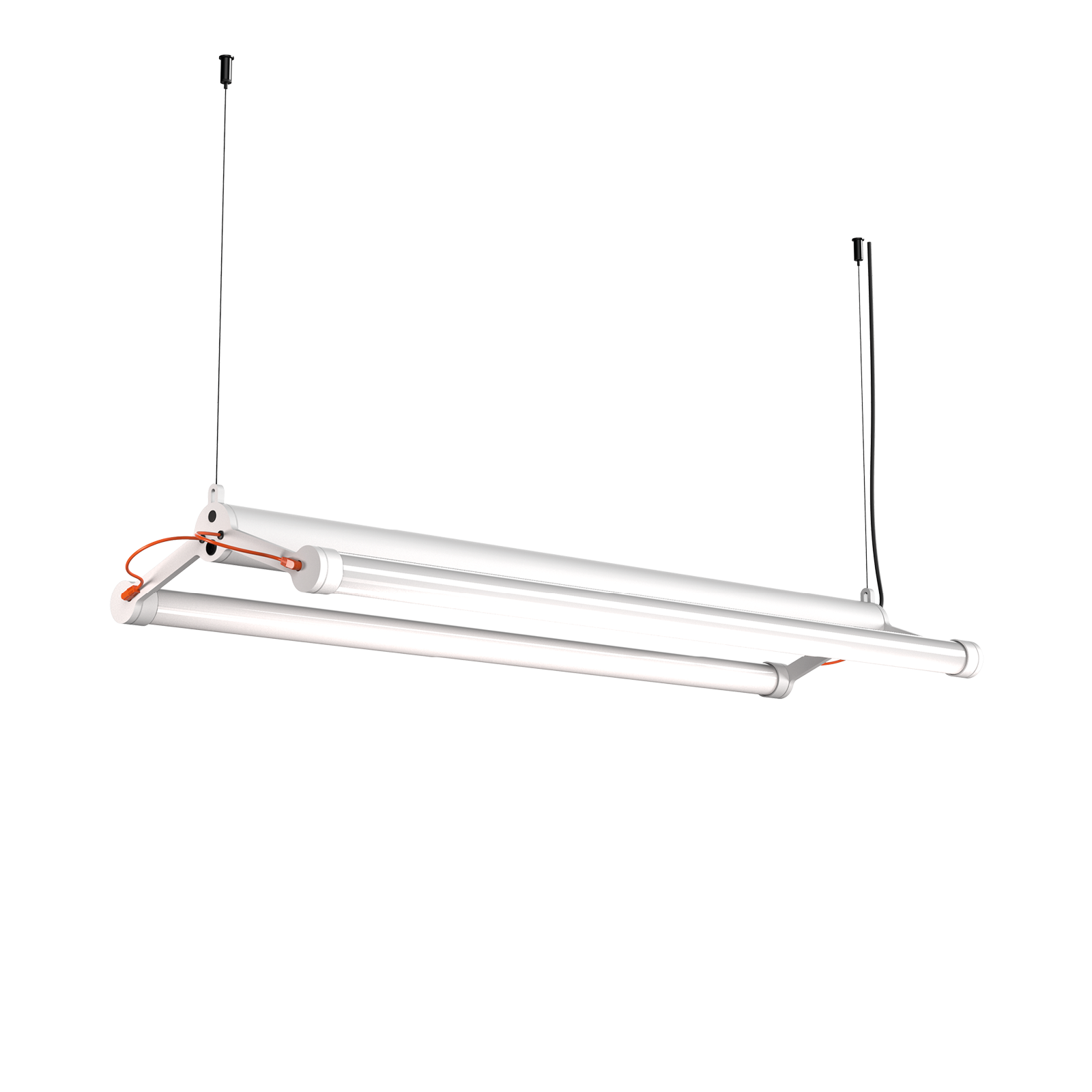 Tonone Mr. Tubes LED Double hanglamp in de kleur pure white.