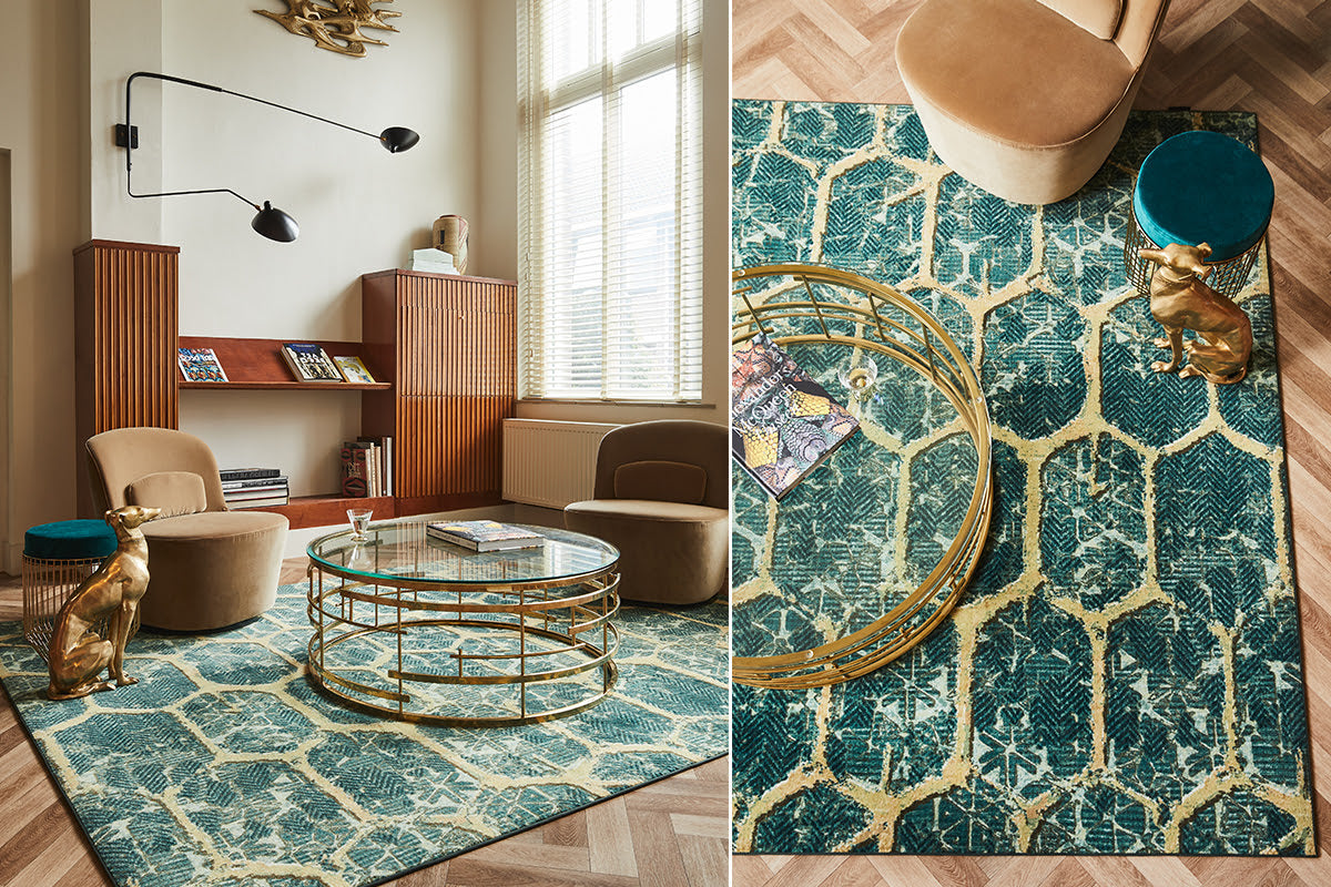 Tarkett vloerkleed Deco Art honingraat