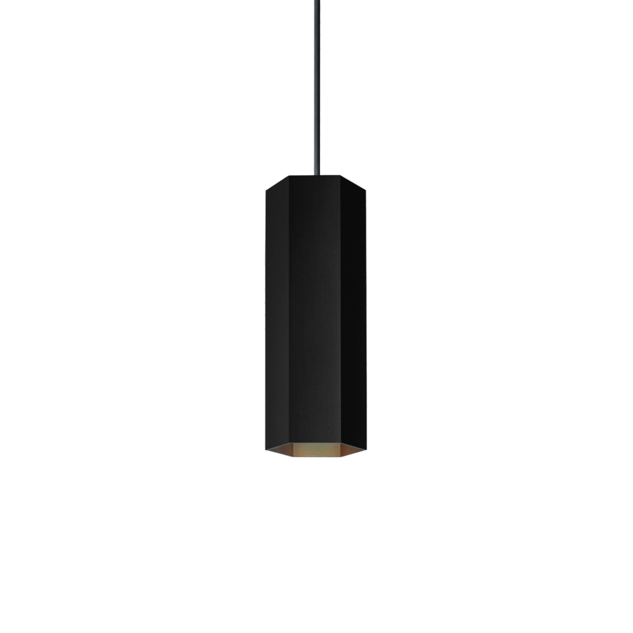 Wever & Ducré Hexo 2.0 plafondlamp zwart.