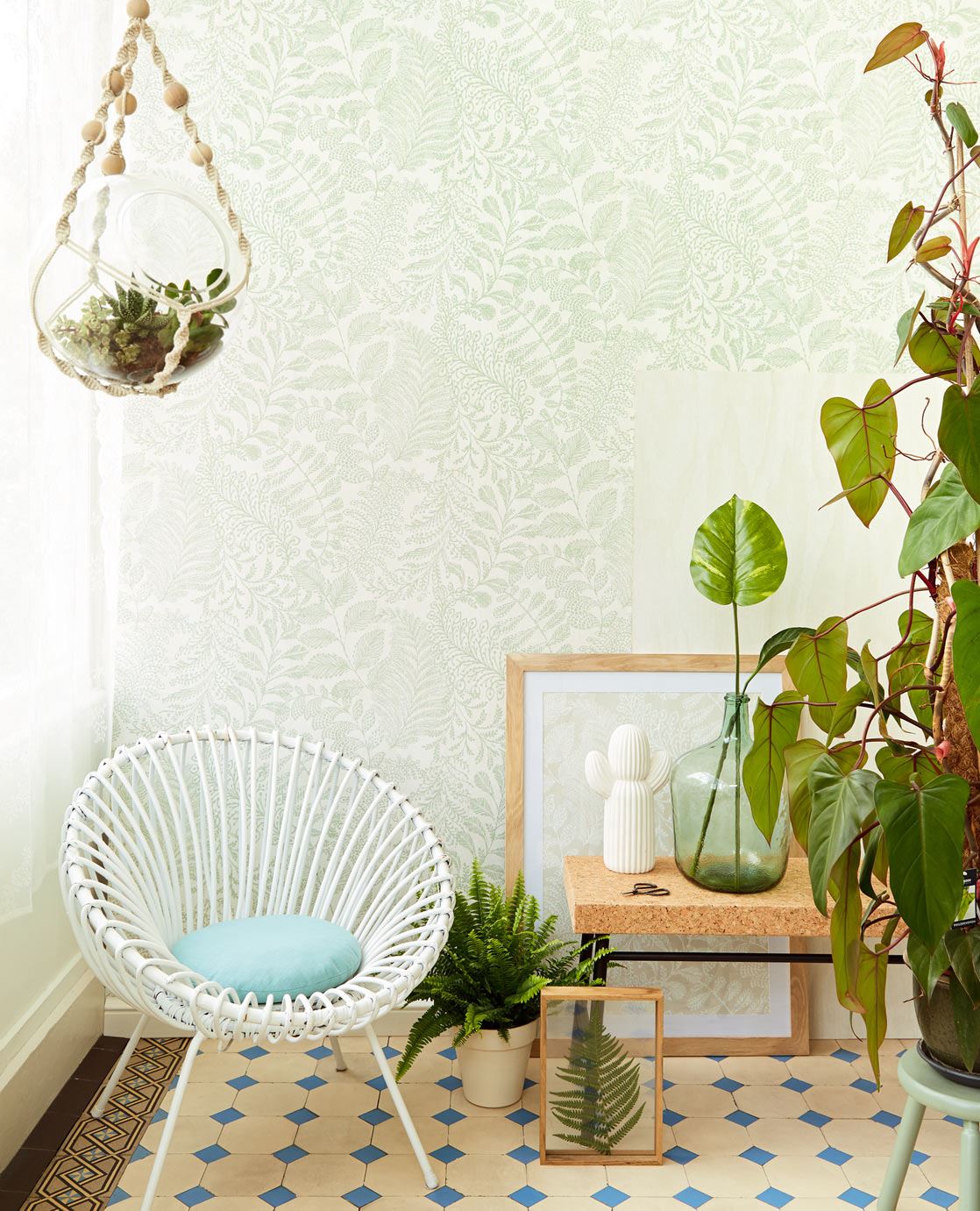 Eijffinger behang GeoNature Leaves