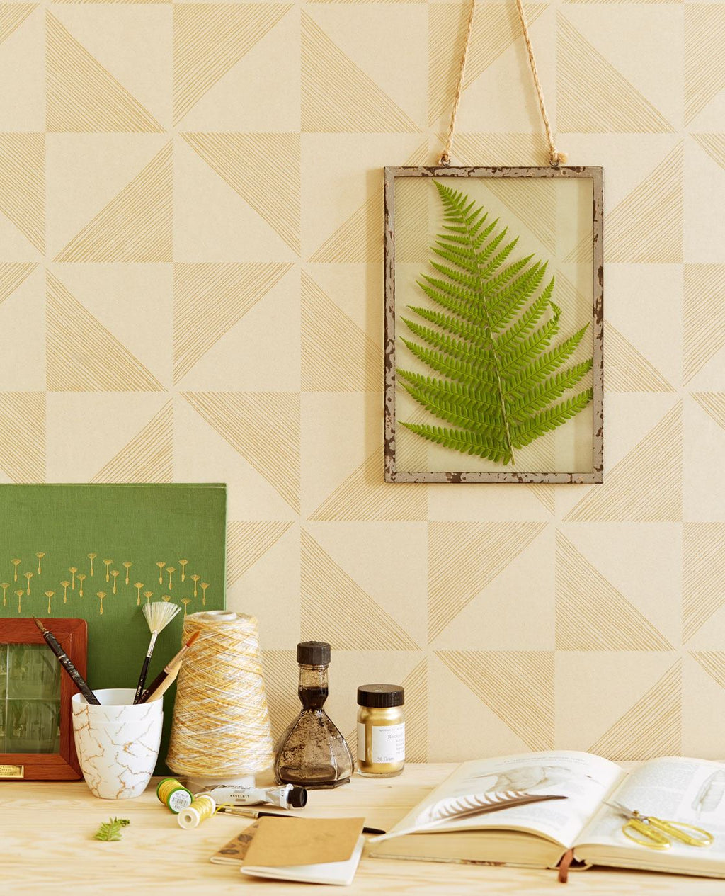 Eijffinger behang GeoNature Triangle