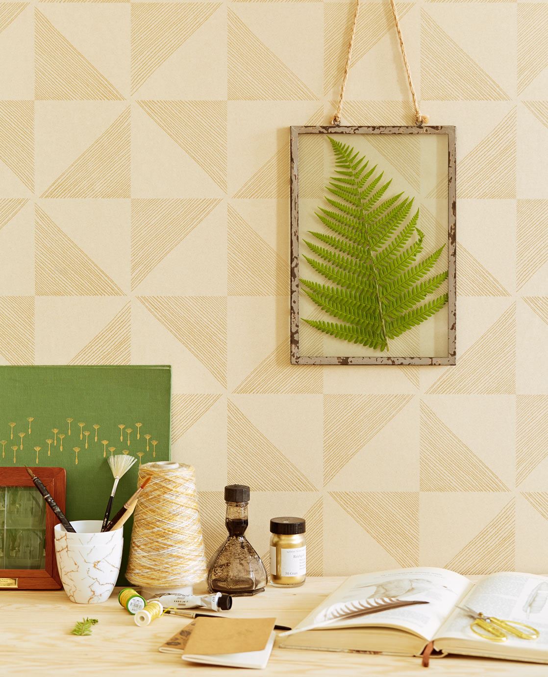 Eijffinger behang GeoNature Triangle