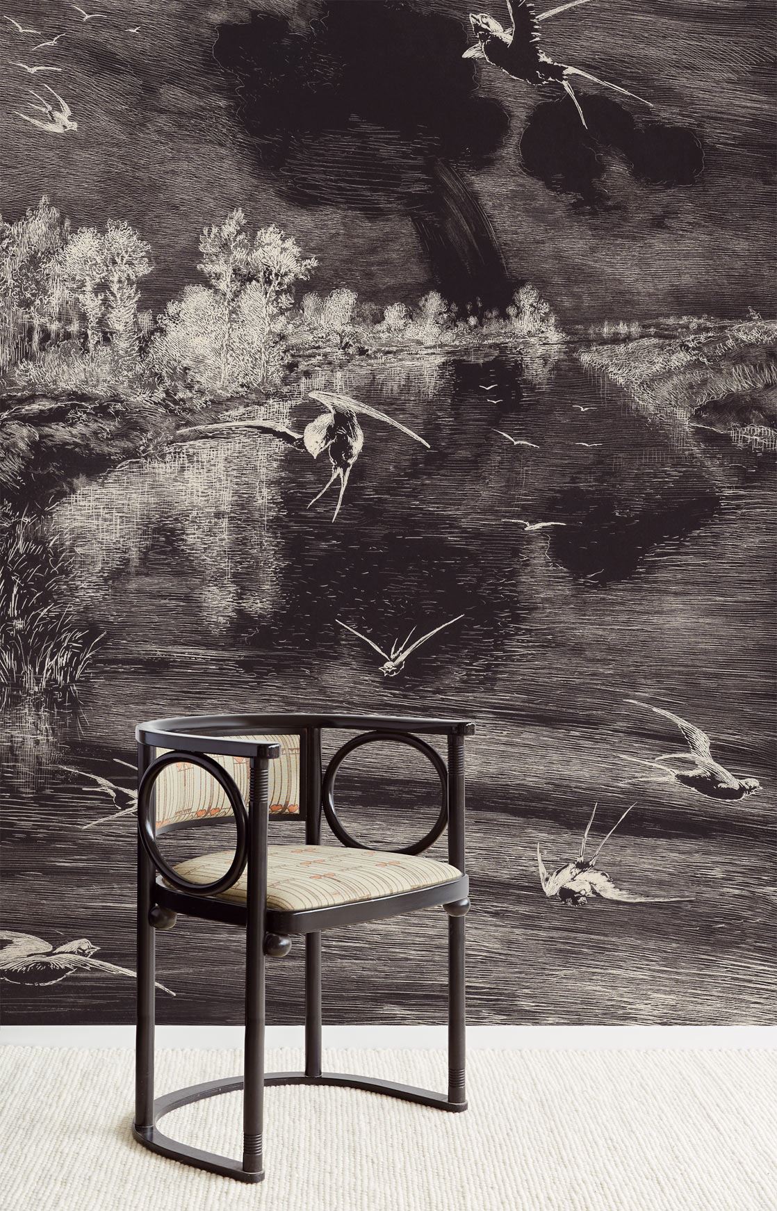 Eijffinger behang GeoNature Bird's Eye