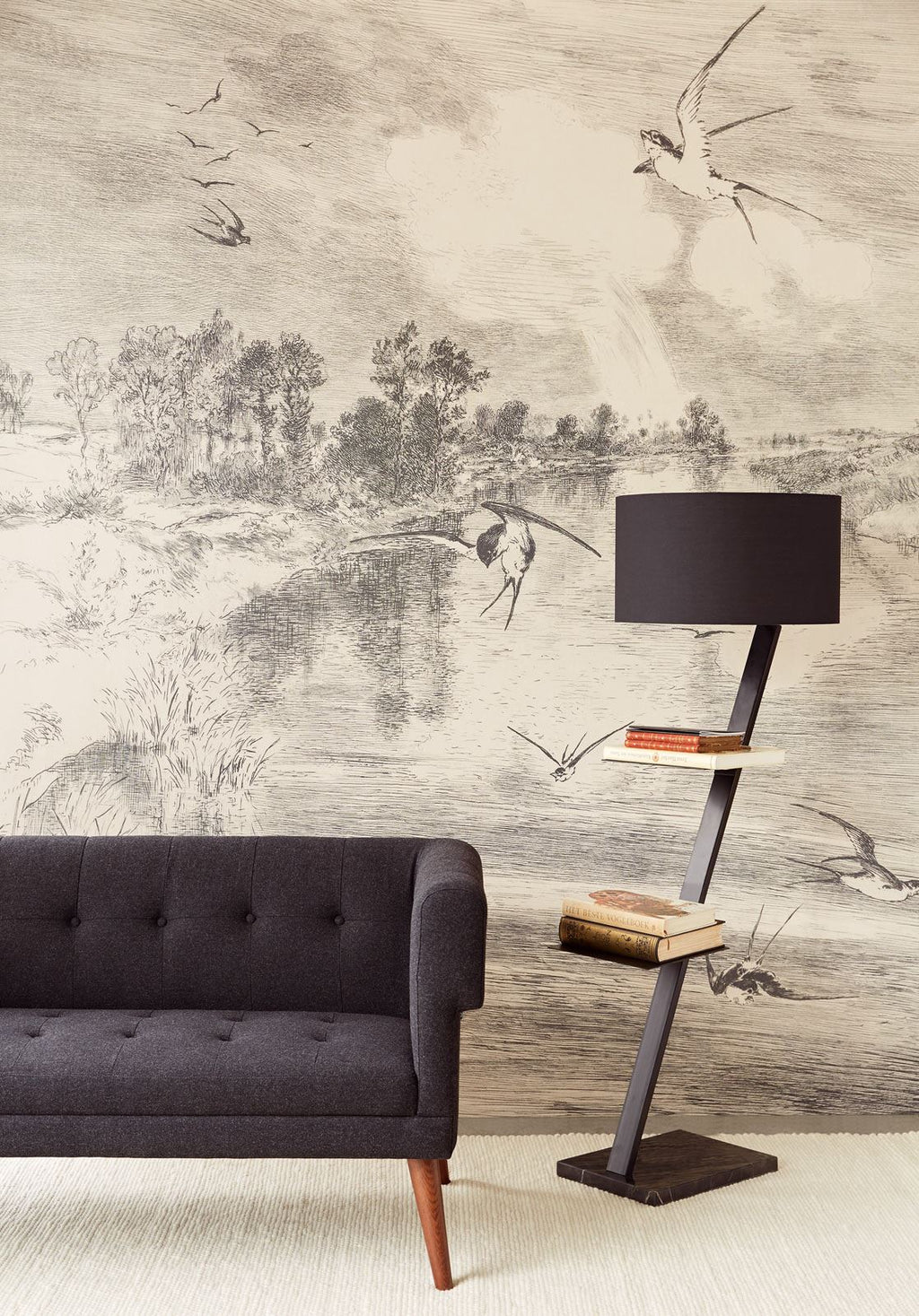 Eijffinger behang GeoNature Bird's Eye