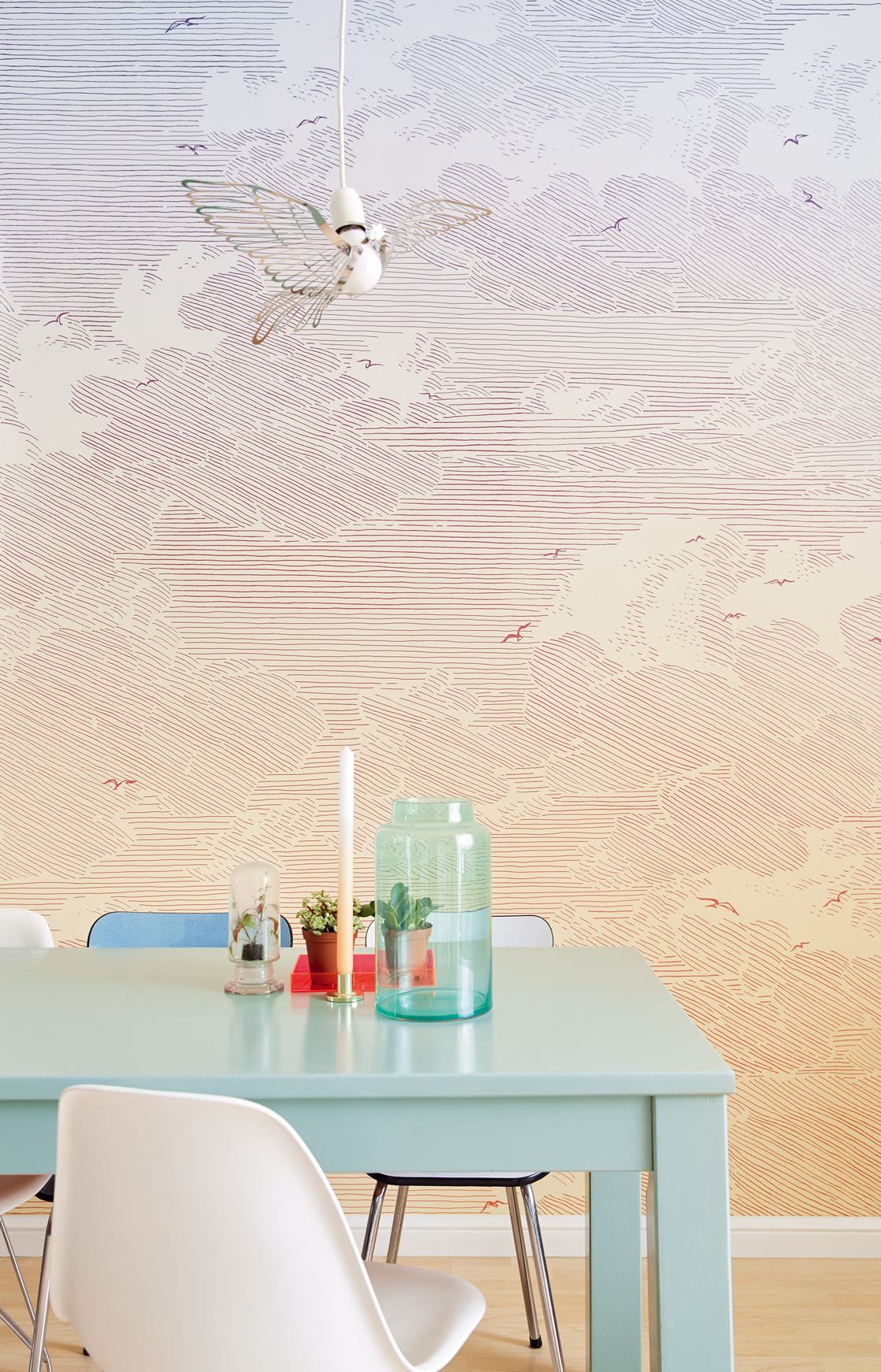 Eijffinger behang GeoNature Clouds – wandvullend
