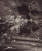 Eijffinger behang GeoNature Bird's Eye