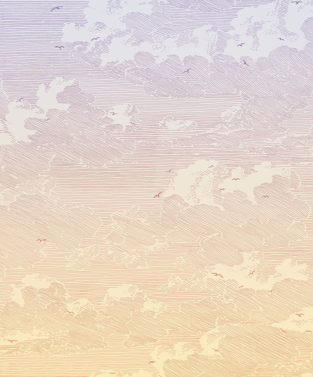 Eijffinger behang GeoNature Clouds – wandvullend