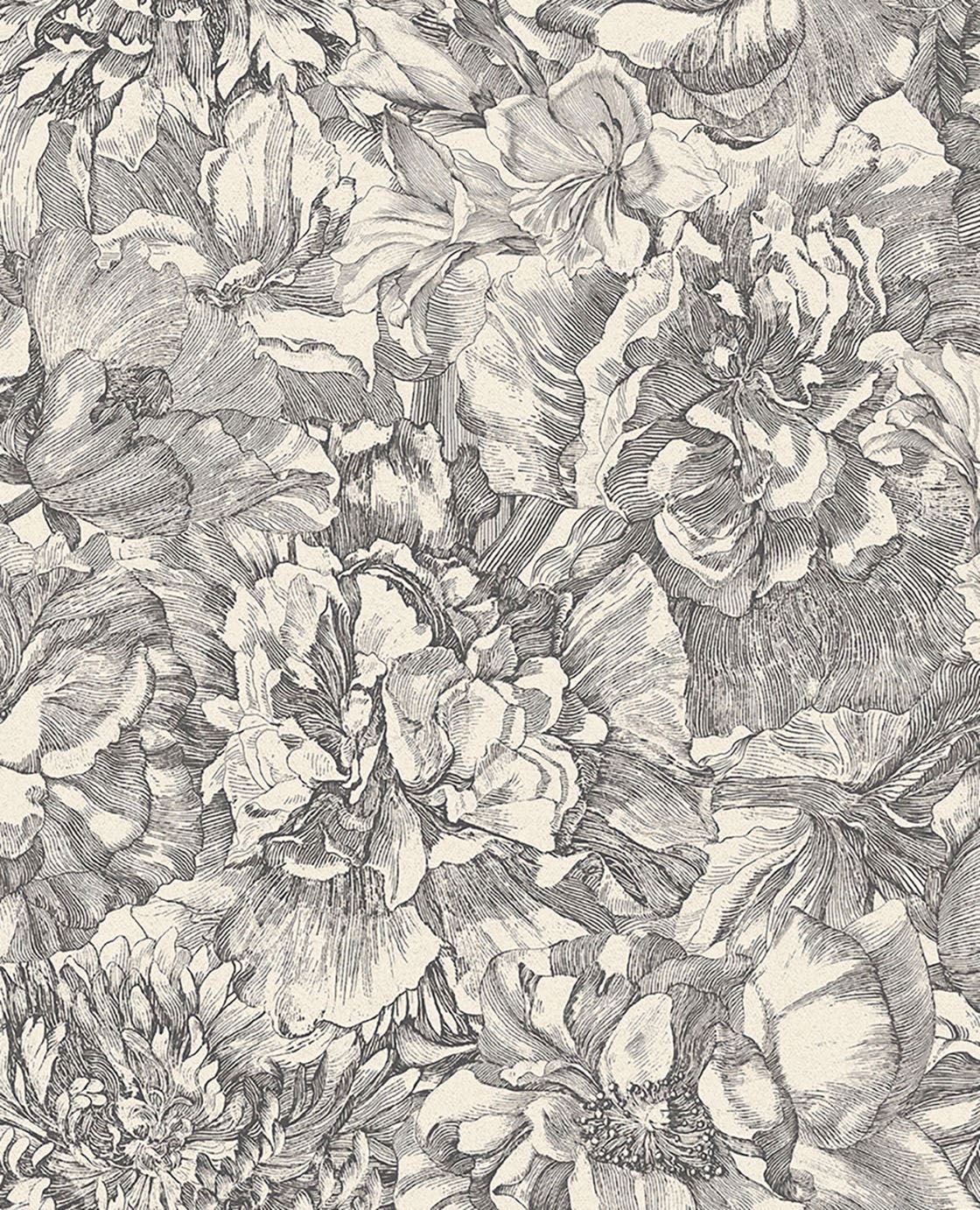 Eijffinger behang Museum Etched Bloom