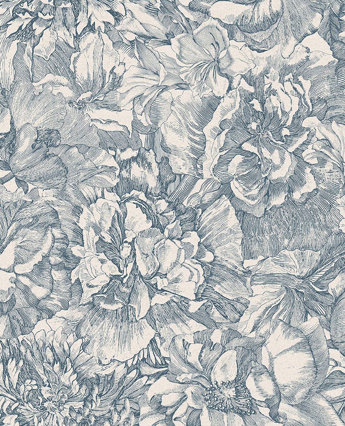 Eijffinger behang Museum Etched Bloom