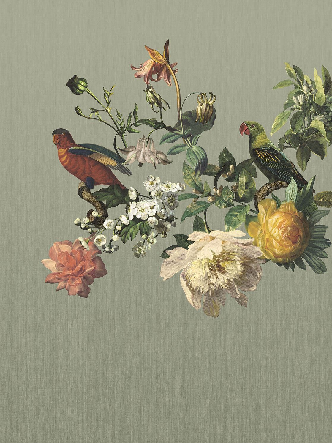 Eijffinger behang Museum Botanic Harmony