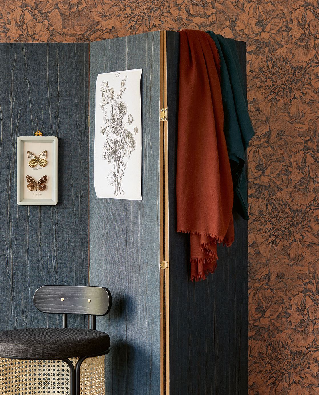 Eijffinger behang Museum Etched Bloom