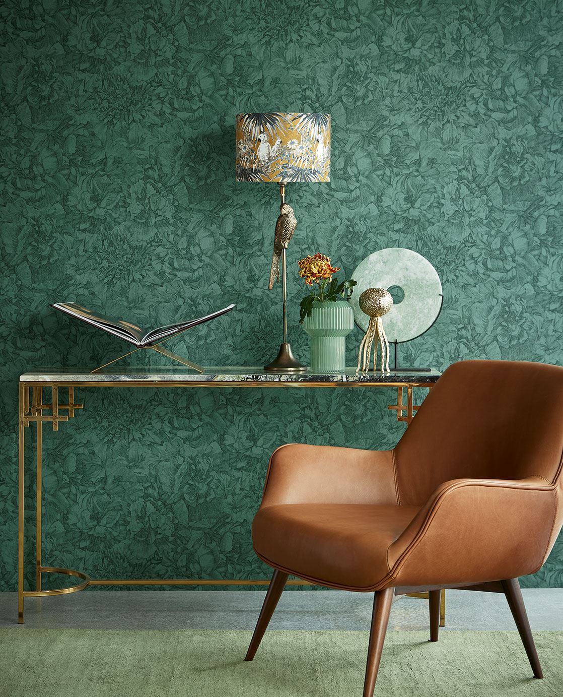 Eijffinger behang Museum Etched Bloom