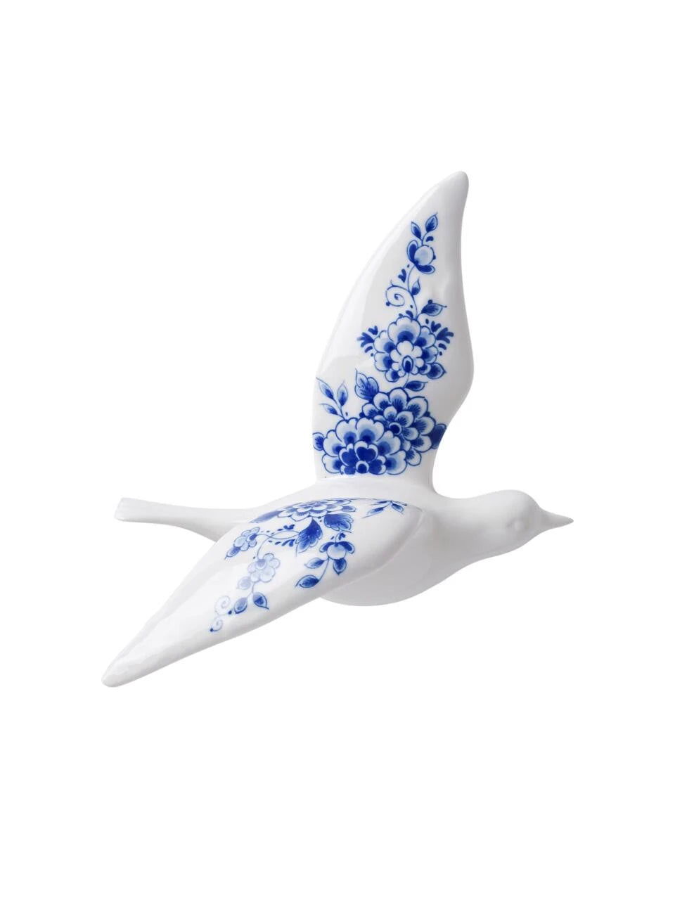 Heinen Delfts Blauw wandvogel Delfts Blauw