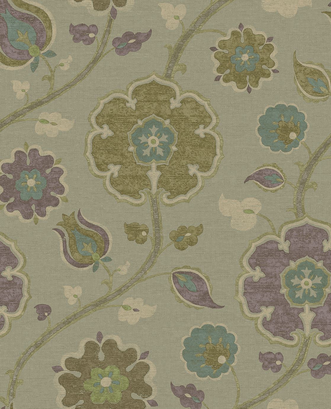Eijffinger behang Amber Retro Flowers - Kavel 84