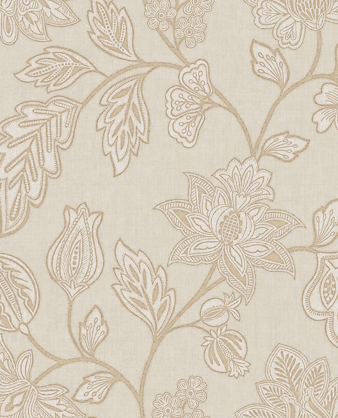 Eijffinger behang Amber Tribal Leaves - Kavel 84
