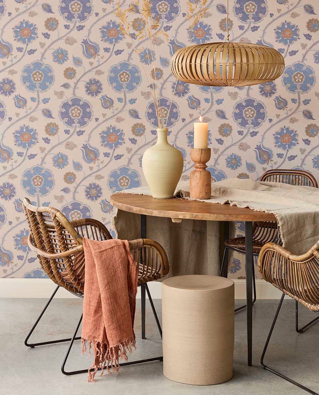 Eijffinger behang Amber Retro Flowers - Kavel 84