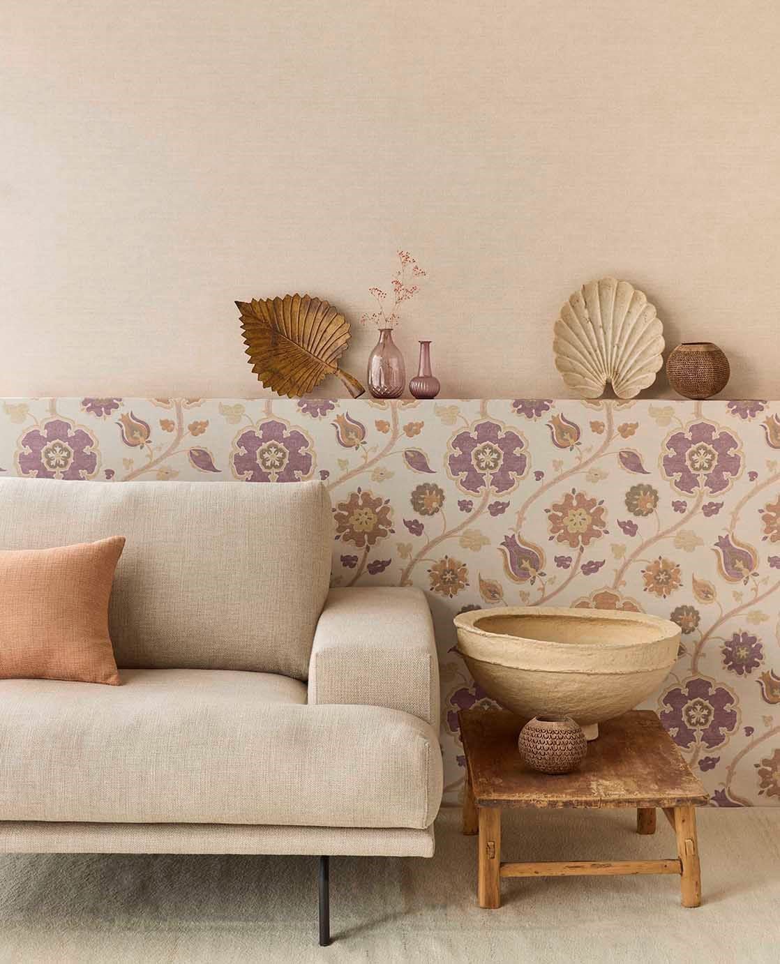 Eijffinger behang Amber Retro Flowers - Kavel 84